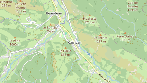 Carte de localisation de l'évènement