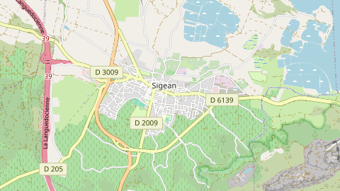 Carte de localisation de l'évènement