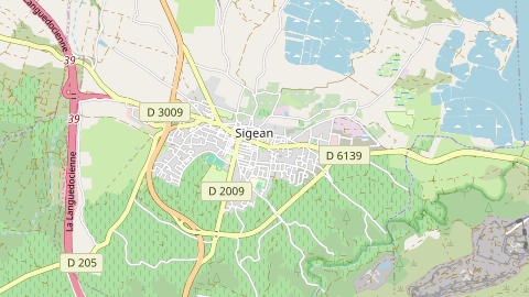 Carte de localisation de l'évènement