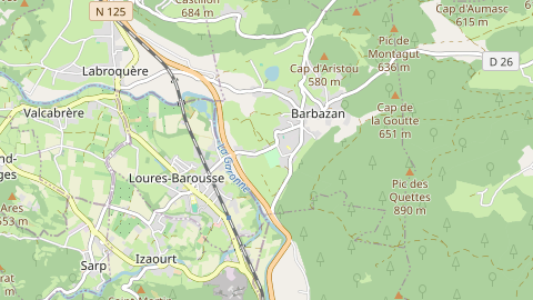 Carte de localisation de l'évènement