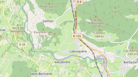 Carte de localisation de l'évènement