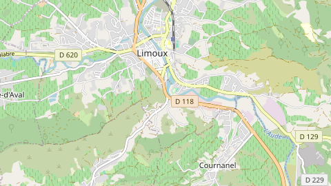 Carte de localisation de l'évènement