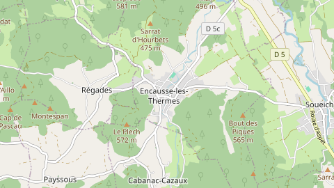 Carte de localisation de l'évènement