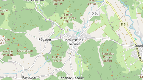 Carte de localisation de l'évènement