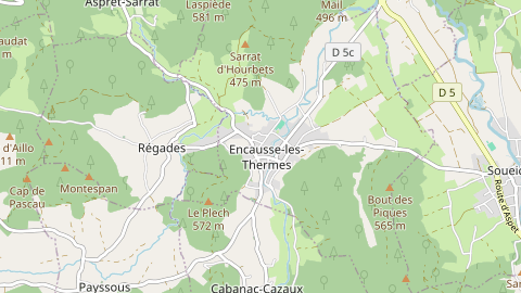 Carte de localisation de l'évènement