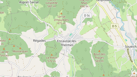 Carte de localisation de l'évènement