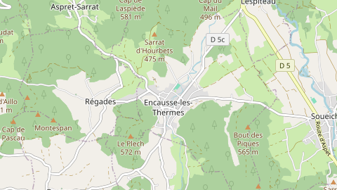 Carte de localisation de l'évènement