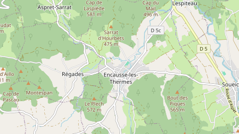 Carte de localisation de l'évènement