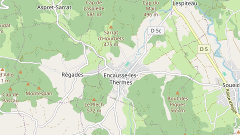 Carte de localisation de l'évènement