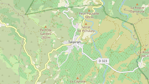 Carte de localisation de l'évènement