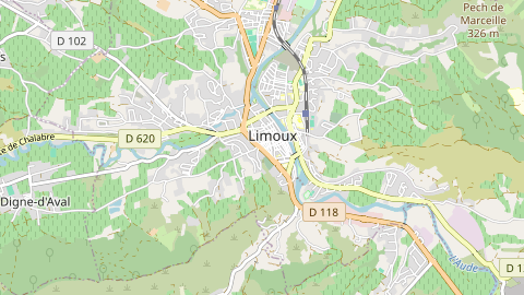 Carte de localisation de l'évènement