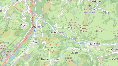 Carte de localisation de l'évènement