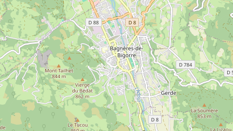 Carte de localisation de l'évènement