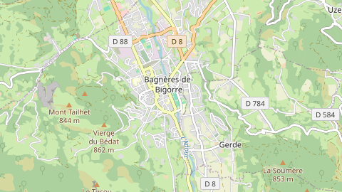 Carte de localisation de l'évènement