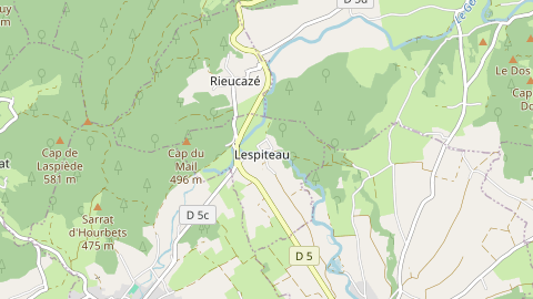 Carte de localisation de l'évènement
