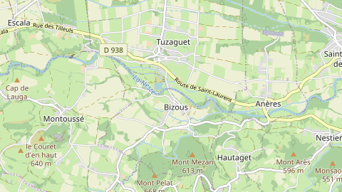 Carte de localisation de l'évènement