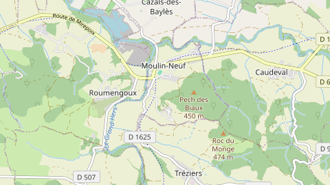 Carte de localisation de l'évènement