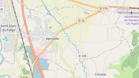 Carte de localisation de l'évènement