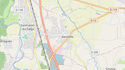 Carte de localisation de l'évènement