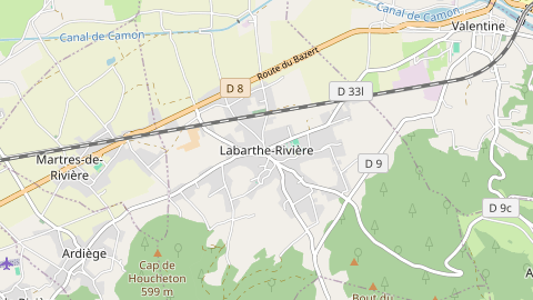 Carte de localisation de l'évènement