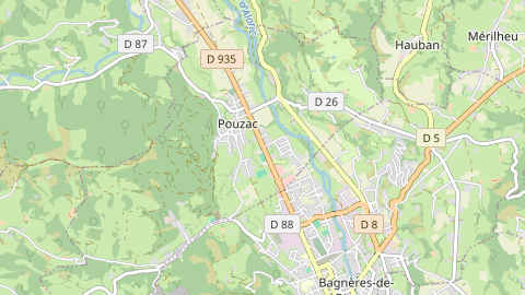 Carte de localisation de l'évènement