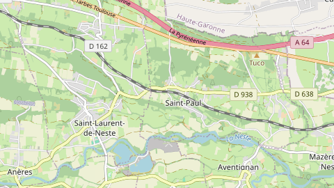 Carte de localisation de l'évènement
