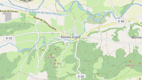 Carte de localisation de l'évènement
