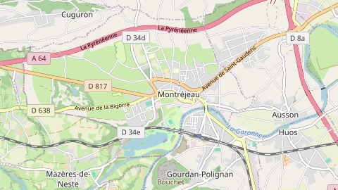 Carte de localisation de l'évènement