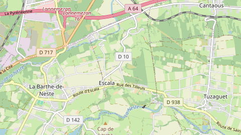 Carte de localisation de l'évènement