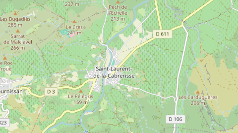 Carte de localisation de l'évènement