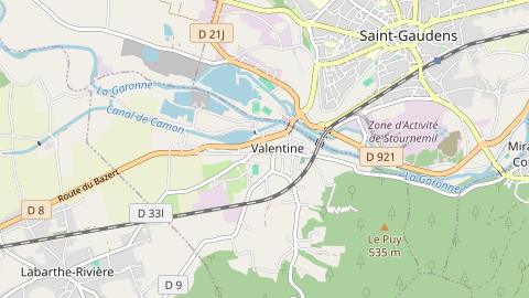 Carte de localisation de l'évènement