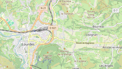 Carte de localisation de l'évènement