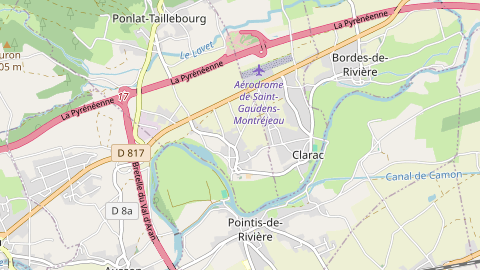 Carte de localisation de l'évènement