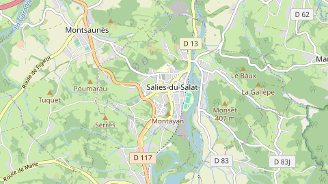 Carte de localisation de l'évènement