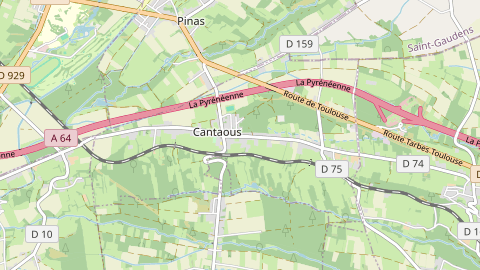 Carte de localisation de l'évènement