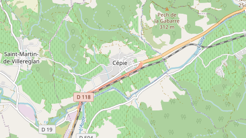 Carte de localisation de l'évènement