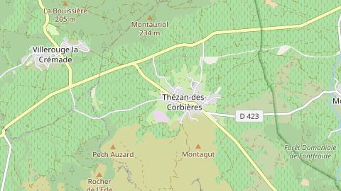 Carte de localisation de l'évènement