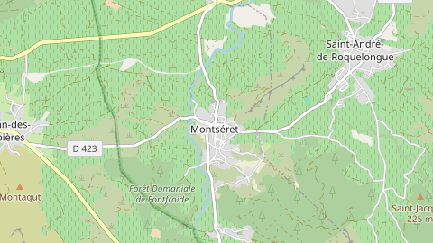Carte de localisation de l'évènement