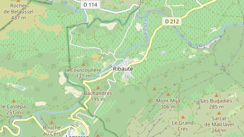 Carte de localisation de l'évènement