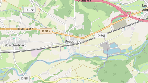Carte de localisation de l'évènement