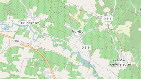 Carte de localisation de l'évènement