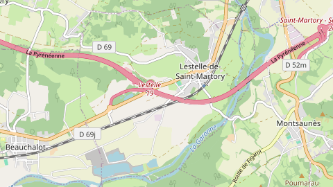 Carte de localisation de l'évènement