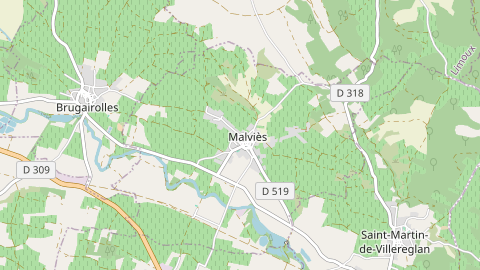 Carte de localisation de l'évènement