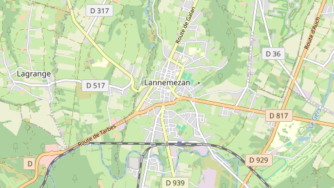 Carte de localisation de l'évènement