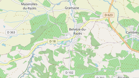 Carte de localisation de l'évènement