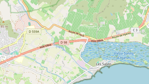 Carte de localisation de l'évènement