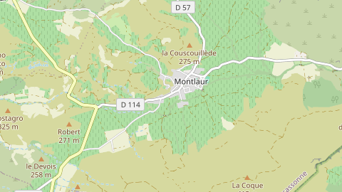 Carte de localisation de l'évènement