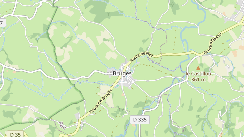 Carte de localisation de l'évènement