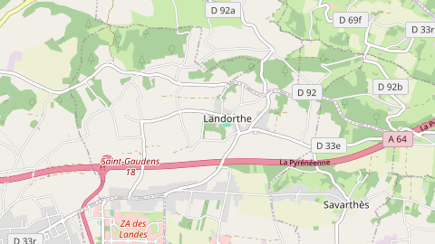 Carte de localisation de l'évènement