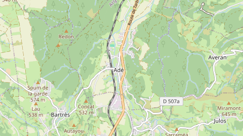 Carte de localisation de l'évènement